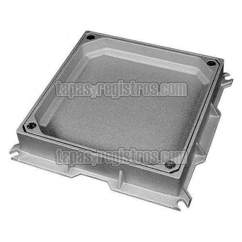 tapas para arquetas estancas en fundicion de aluminio rellenable reforzada
